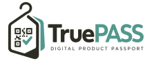 Logo TruePASS con Tag QR Digitale copia